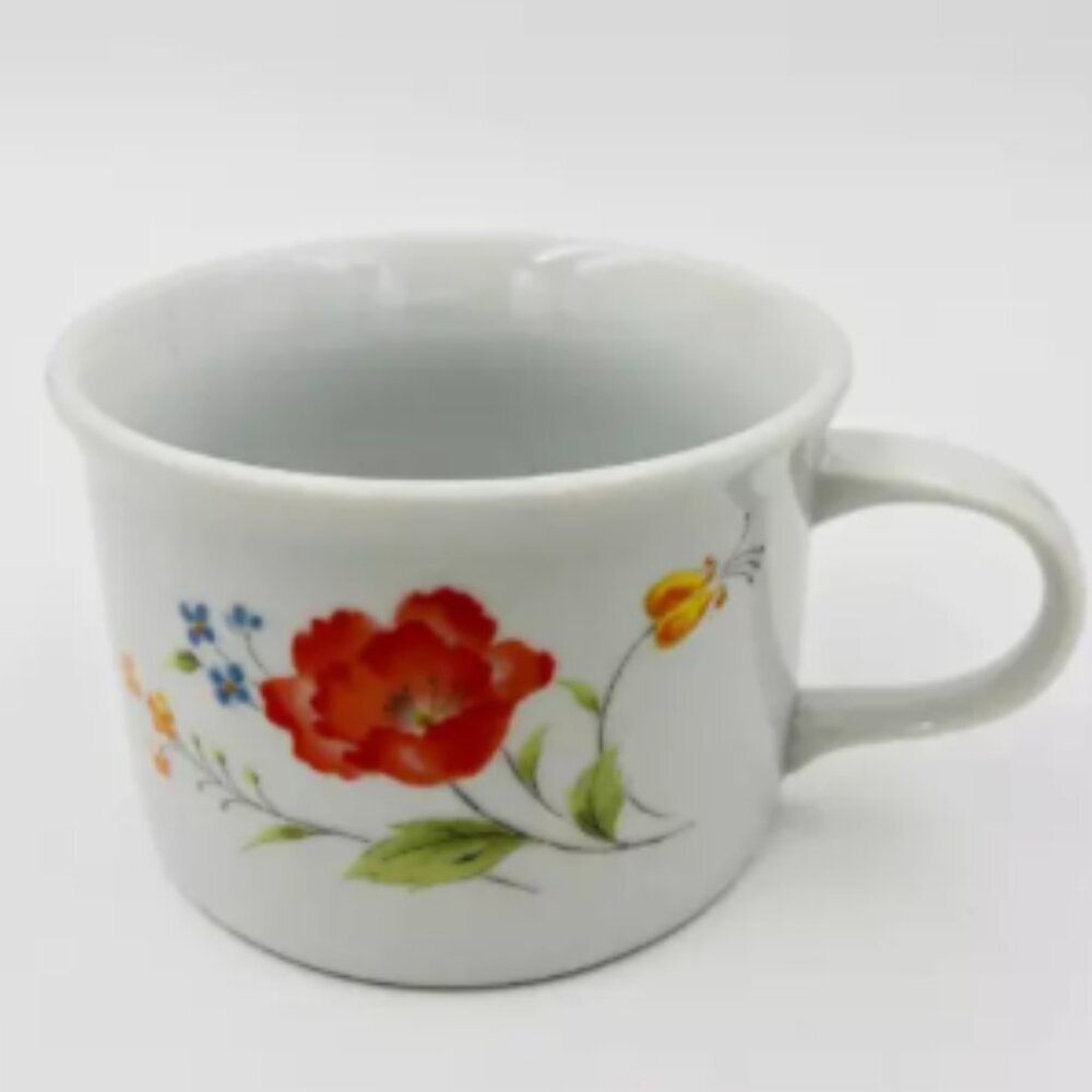 Vintage Soup Mug Hearthside Bake n' Serve Fine Porcelain‎ 14 oz. Made in Japan